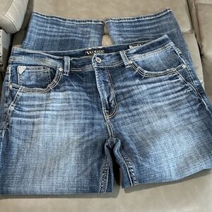 Salvage men’s Faded Blue Distressed Jeans